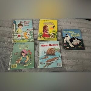 Bundle of 5 A Little Golden Books